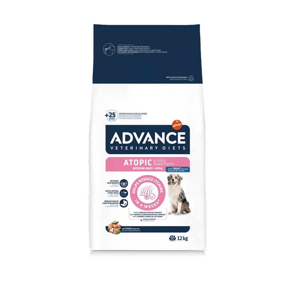 SENSIBILITÀ ATOPICA E ALIMENTARE MEDIA MAXI 12 Kg SENSIBILITÀ ATOPICA E ALIMENTARE MEDIA / MAXI 12 Kg